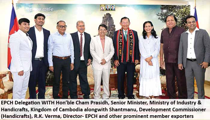 Indian delegation visits Cambodia for sharing techniques of production