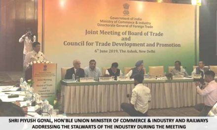 Joint meeting of Board of Trade and Council for trade development and promotion
