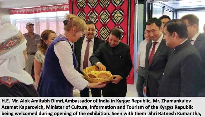 India–Kyrgyz’s Colours and Weaves in Central Asia exhibition begins