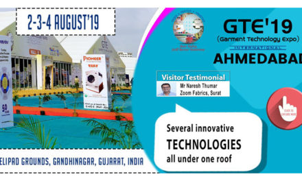 Countdown begins for Western India’s largest garment technology show – GTE Ahmedabad 2019