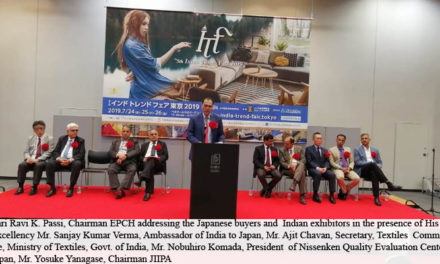 Indian handicrafts and textiles attract Japanese buyers at India Trends Fair