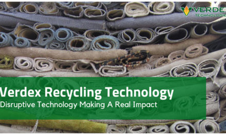 PET carpet recycling technology by Verdex