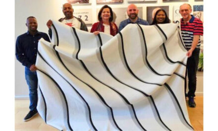 Culp Home Fashions uses mattress fabric remnants to turn into blankets for the homeless