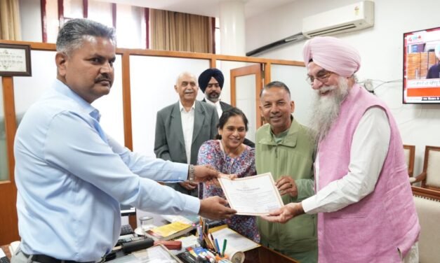 Padma Shri Rajinder Gupta, Emeritus Chairman of Trident Group, elected unopposed to Rajya Sabha from Punjab