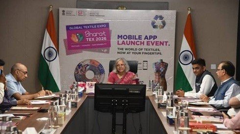 Textiles Ministry launches Bharat Tex 2026 app to help buyers, exhibitors connect