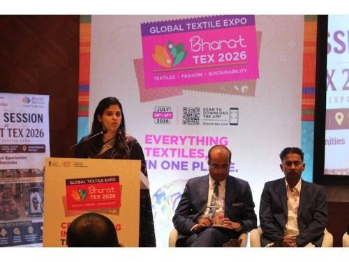 Karnataka showcases textile investment potential at Bharat Tex 2026, signs 12 MoUs worth ₹2,821 crore