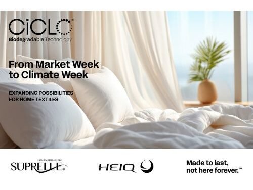 CiCLO® Technology expands across home textiles from market week to climate week